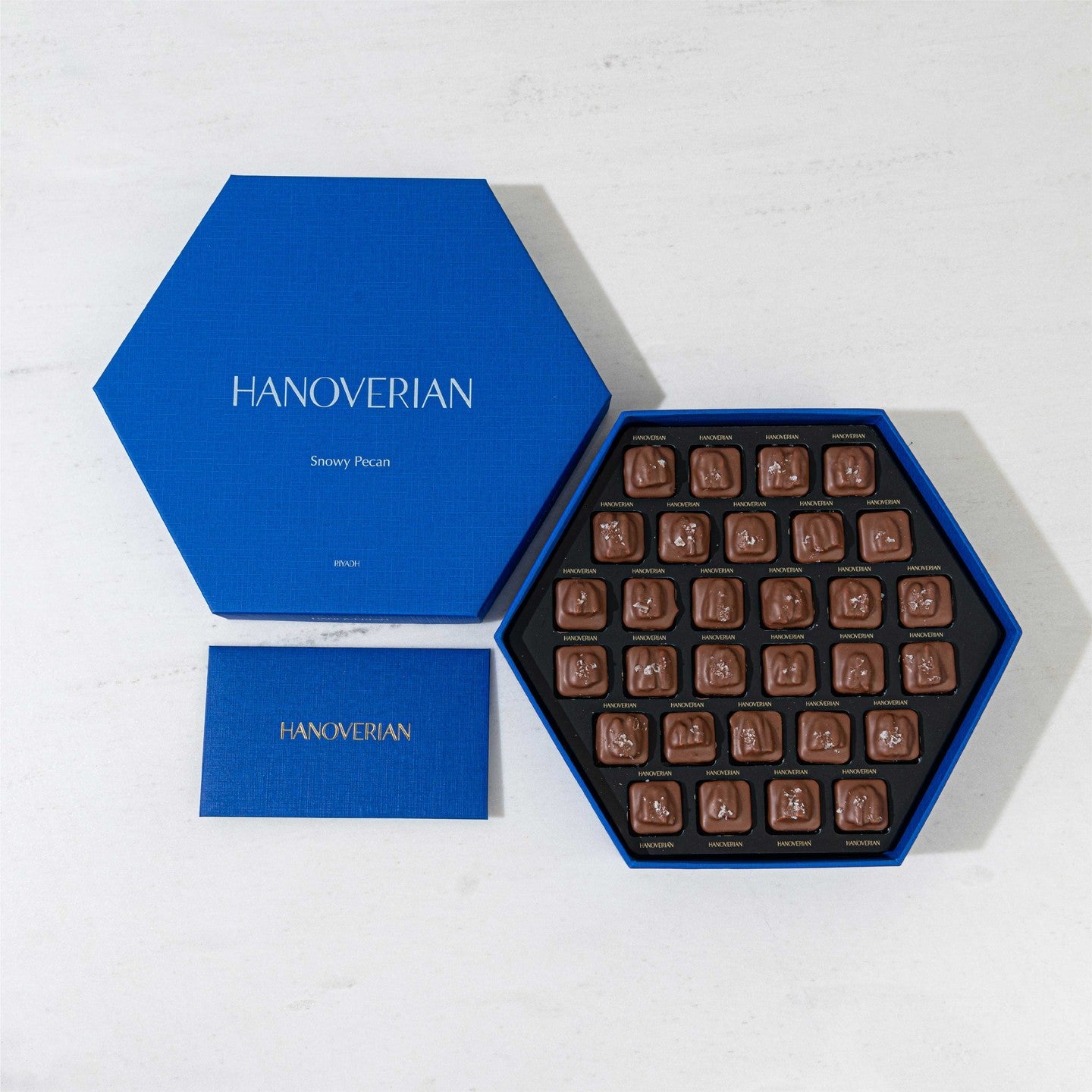 Hanoverian Snowy Pecan